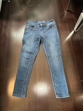 Seven7 Women's Blue Skinny Jeans